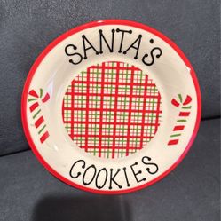 Santa’s Cookies Plate