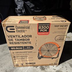 Heavy Duty Drum Fan