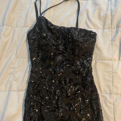 Black Windsor Mermaid Prom Dress