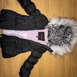 Toddler Winter COAT -Black  