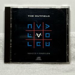 The Outfield Voices of Babylon CD 1989 Columbia CK 44449 Classic Rock Album