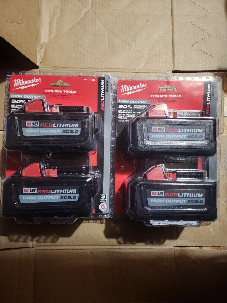 Milwaukee M18 Batteries