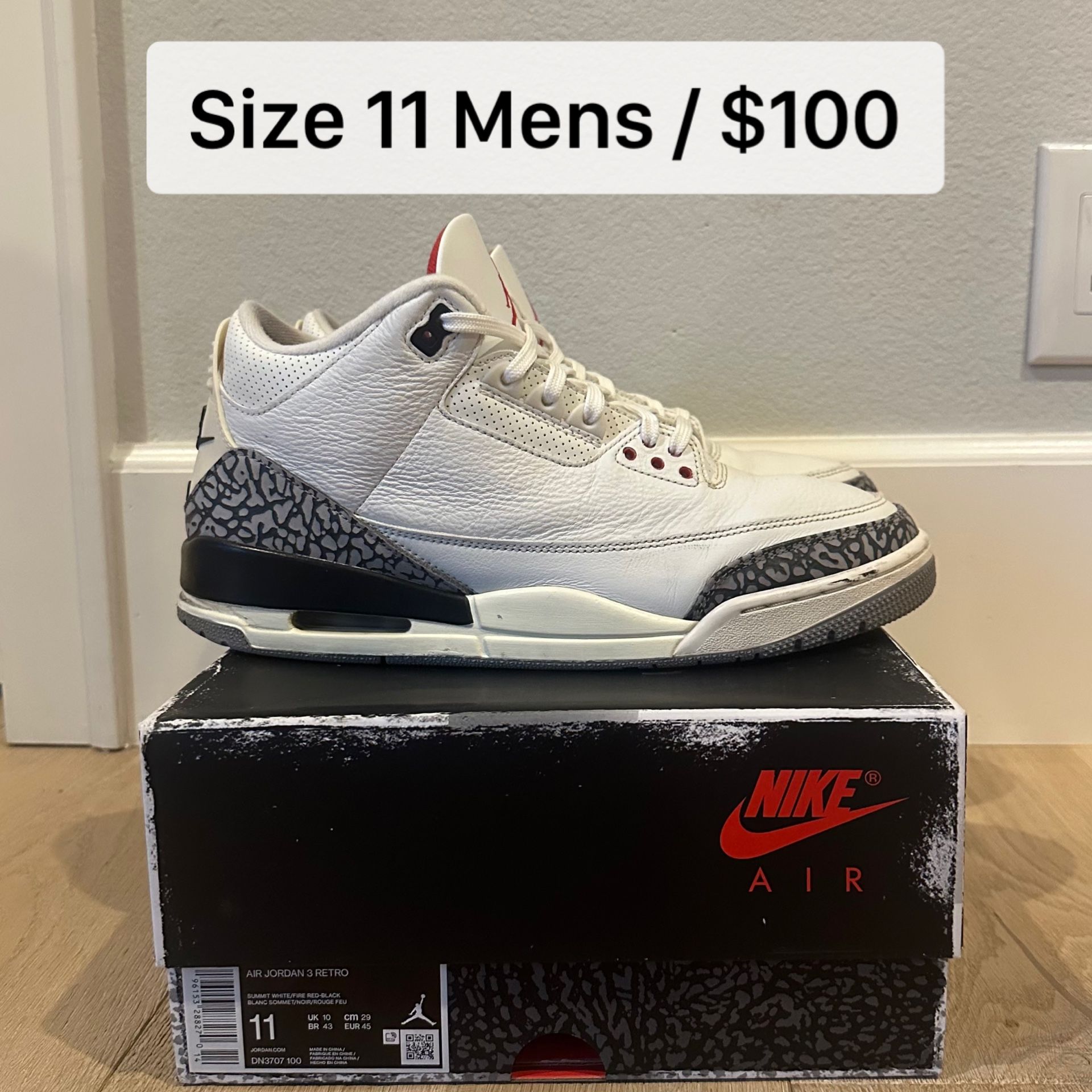 Air Jordan 3 White Cement Reimagined
