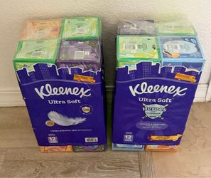 2 packs kleenex