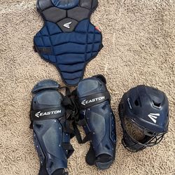 Easton catcher gear set age 9-12
