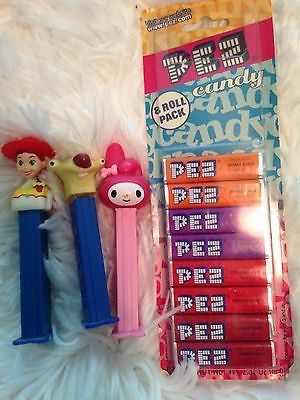 pez dispensers (jesse toy story) with unopened pez candy