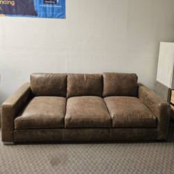 Bernhardt Leather Sofa - Dawkins 