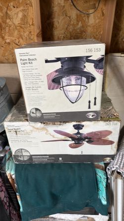 48” ceiling fan wit light