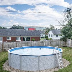 Above Ground Pool For Sale. Must Tear Down And Pickup
