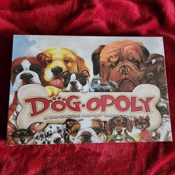 New Sealed Dog- Opoly A Tail Wagging Monopoly Property Trading Board Game