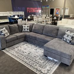 New Grey Sectional