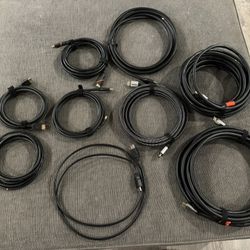 Assorted HDMI Cables
