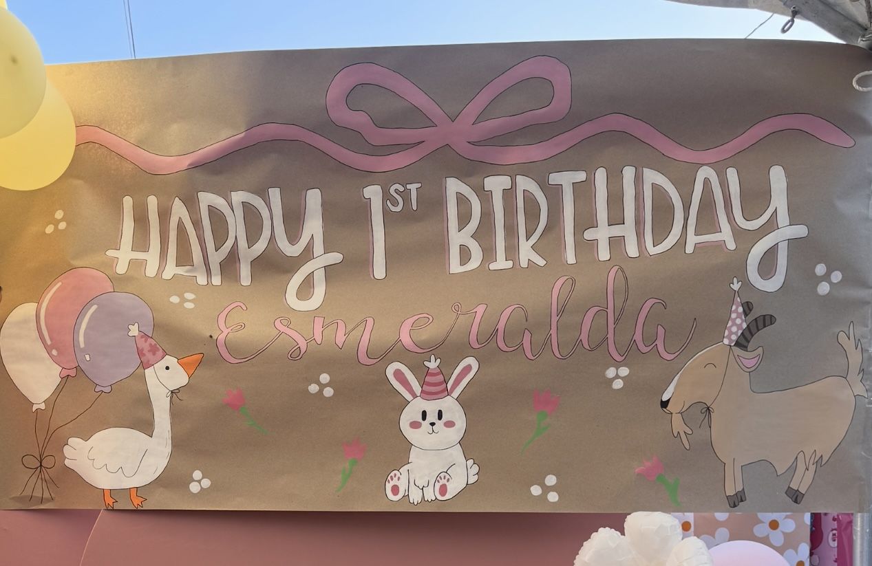 Custom Banner For Any Event