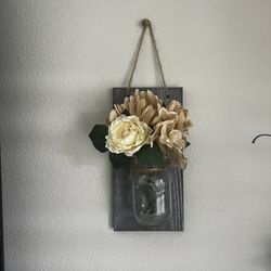 Wall decor Flower Holders 