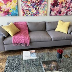 Grey Couch Monarch Suze