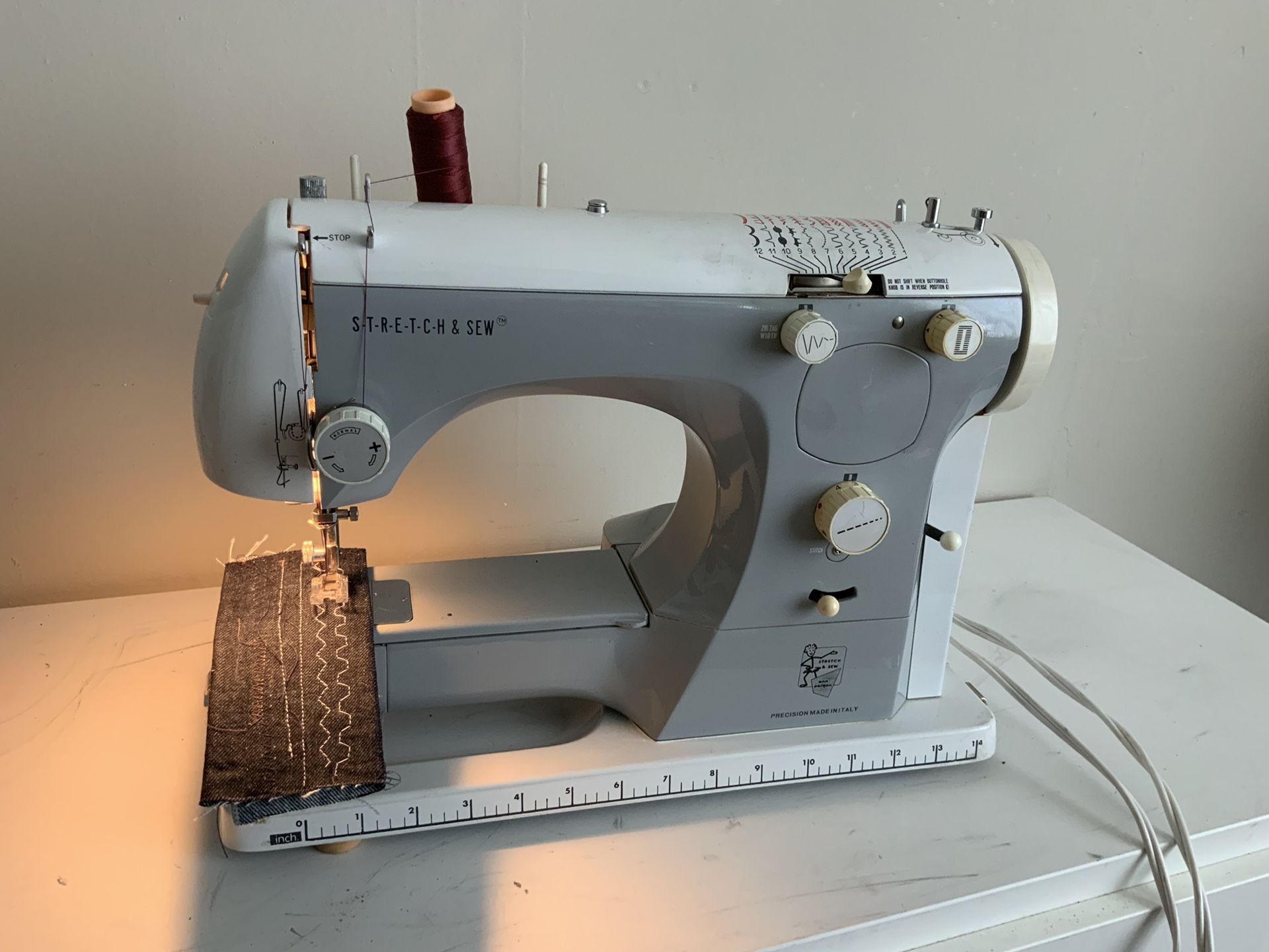 Amica Vigorelli Italian Heavy Duty Sewing Machine