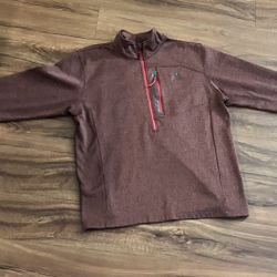 The North Face Y2K Canyonlands half-zip pullover fleece jacket heathered Burgundy Men’s Xl