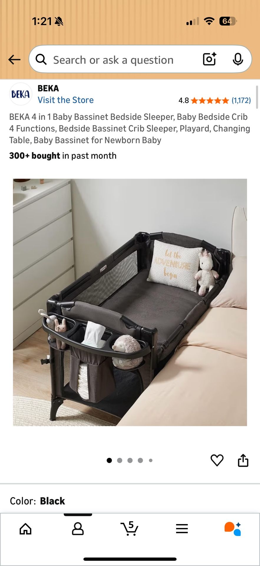 4 in 1 Bassinet PLUS Mattress