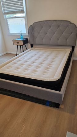 Queen bed frame no mattress