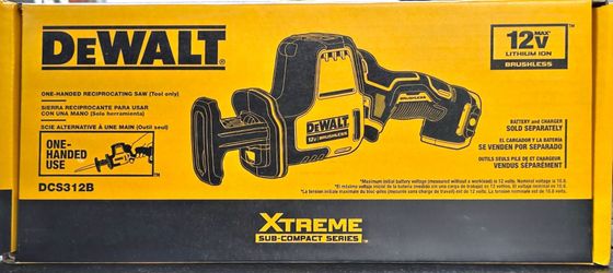 Dewalt 12v reciprocating saw (hackzall)