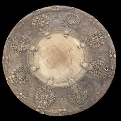 *NO OFFERS* Vintage Hand Carved END TABLE From KASHMIR Arts & Crafts "WALNUT WILLIE'S" Madras