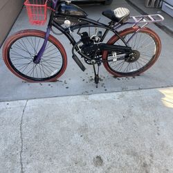 motorized huffy nel lusso bike 