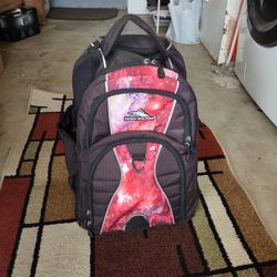 Backpack with Rollers High Sierra