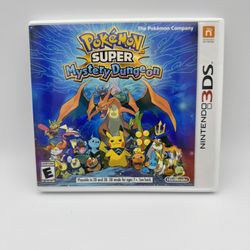 Pokemon Super Mystery Dungeon (Nintendo 3DS, 2015)