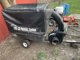 Lawn Vac Leaf Vacuum Pull Behind 