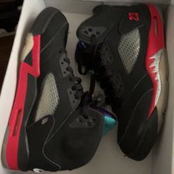 Air Jordan 5 Black Metallic