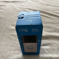 Ring battery doorbell