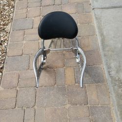 Back Rest And Luggage Rack For 1600 Kawasaki Nomad