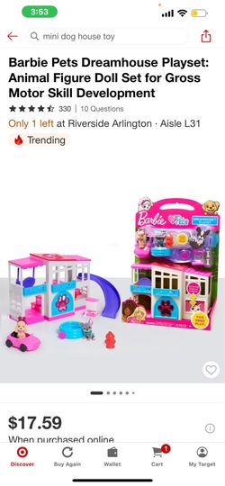 Barbie pets dreamhouse playset