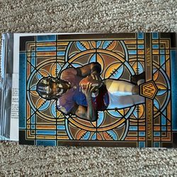 LAMAR JACKSON STAINED GLASS