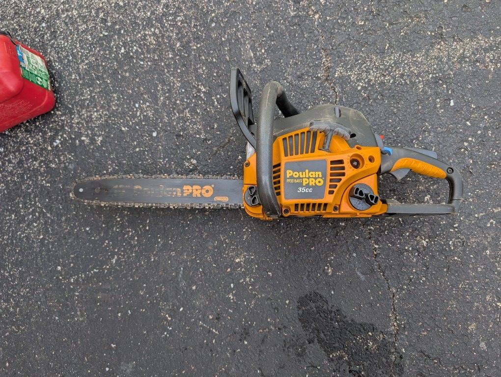 Free Poulan Pro 16" Chain Saw