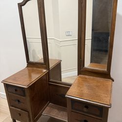 Antique Vanity Dresser
