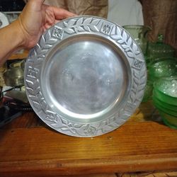 Pewter Armstrong Bicentennial Plate