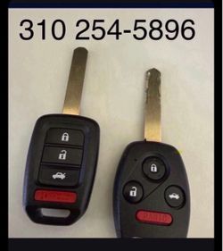 Honda Accord Civic Keys Cut And Programmed On Site llaves Y Controles Con Programacion