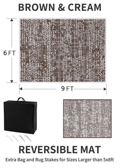 6'x9' Outdoor Rug