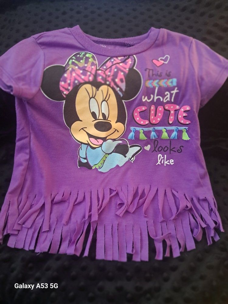 Minnie Mouse Girls Shirt
