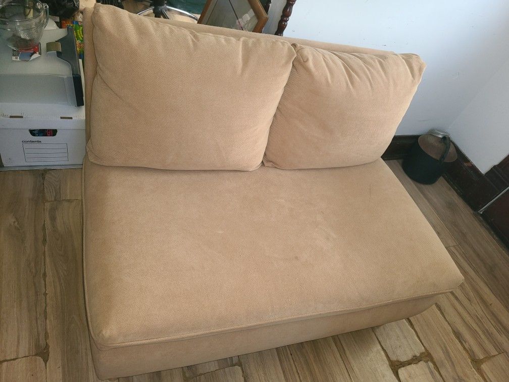 Dark Yellow love seat