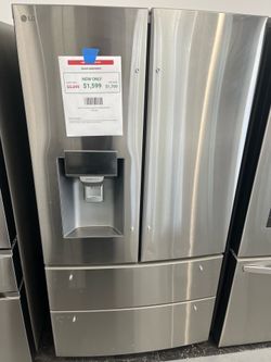 LG Standard-Depth Craft Ice 27.8-cu ft 4 -Door 36-in Wide