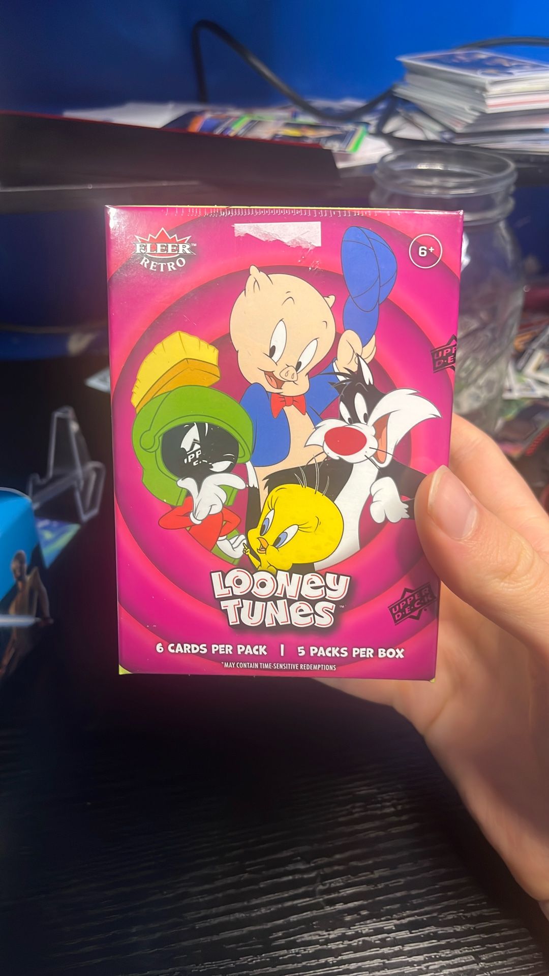 Looney Tunes Fleet Retro Blaster Box Looking For Jambalaya And Other Big Cards 