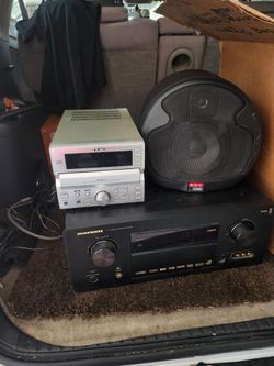 Marantz AV Surround Receiver with TEAC CD Player
