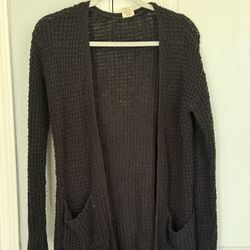 Black Cardigan 