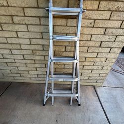 Werner Multi Position Ladder 22 Ft Reach