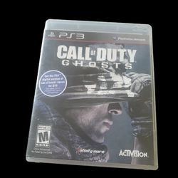 Playstation 3 Call Of Duty Ghosts