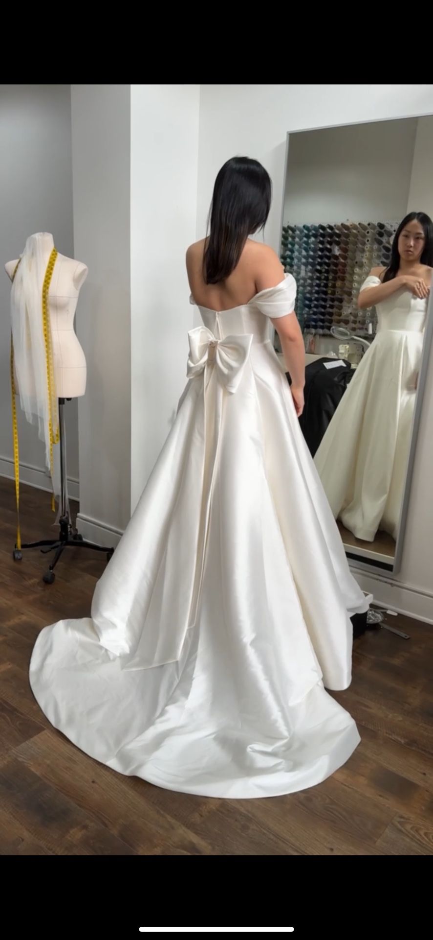 Wedding Dress Worm Once Size 6