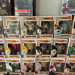 Dragonball Z Funko Pop Lot
