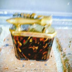 Brass Top 1920 Era Fluid Lighter Used Great Condition No Markings On The Item 
